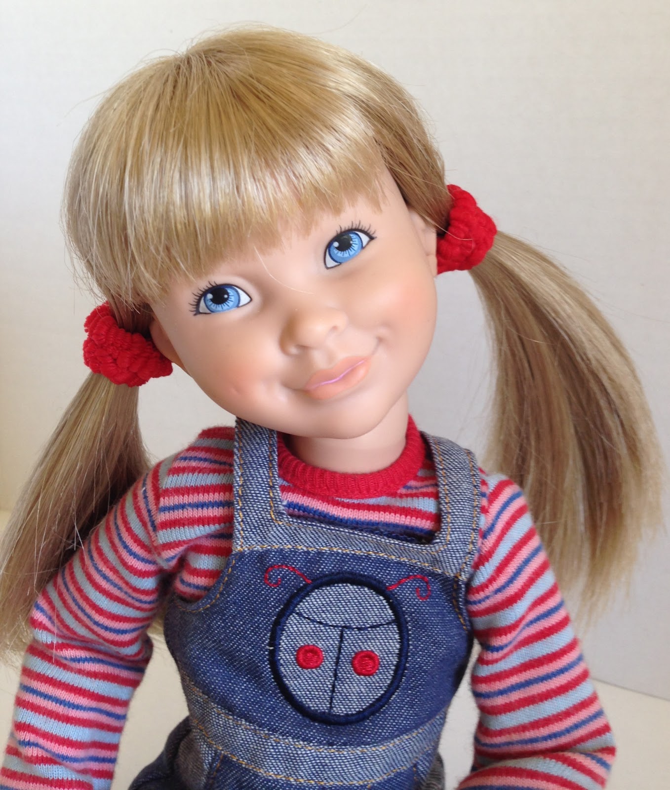 Retired American Girl Hopscotch Hill Logan's Ladybug Outfit 