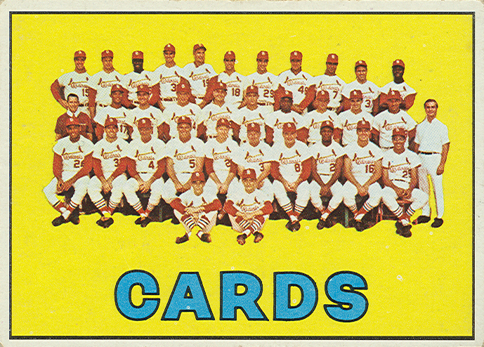 1967 Topps Baseball: The 1967 Cardinals