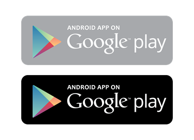 Android app on Google play Logo Free Vector