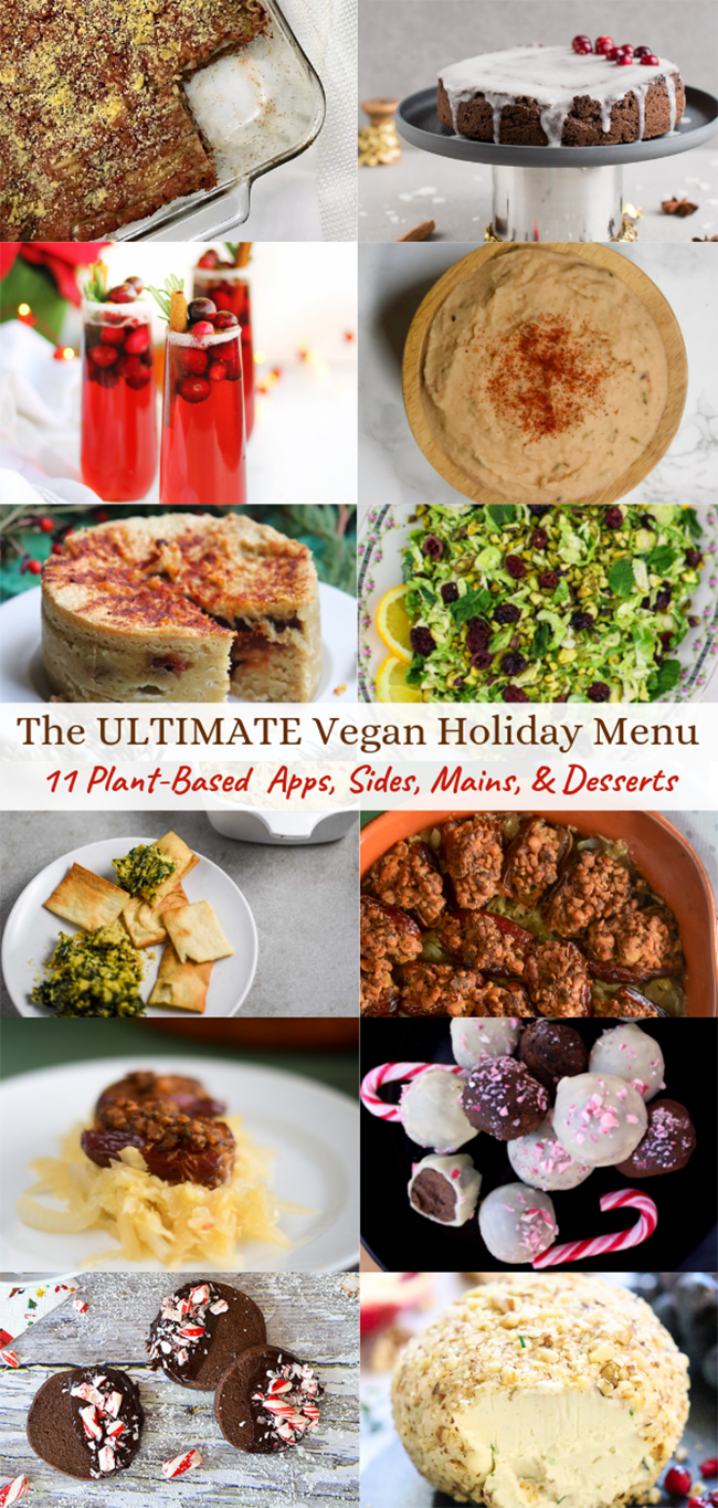10 delicious vegan Christmas recipes, from appetizers to mains to dessert