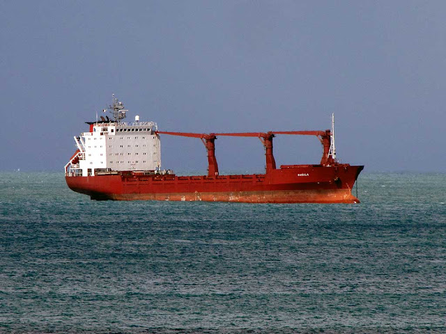Cargo ship Anne-Sofie, IMO 9376490, Livorno roadstead