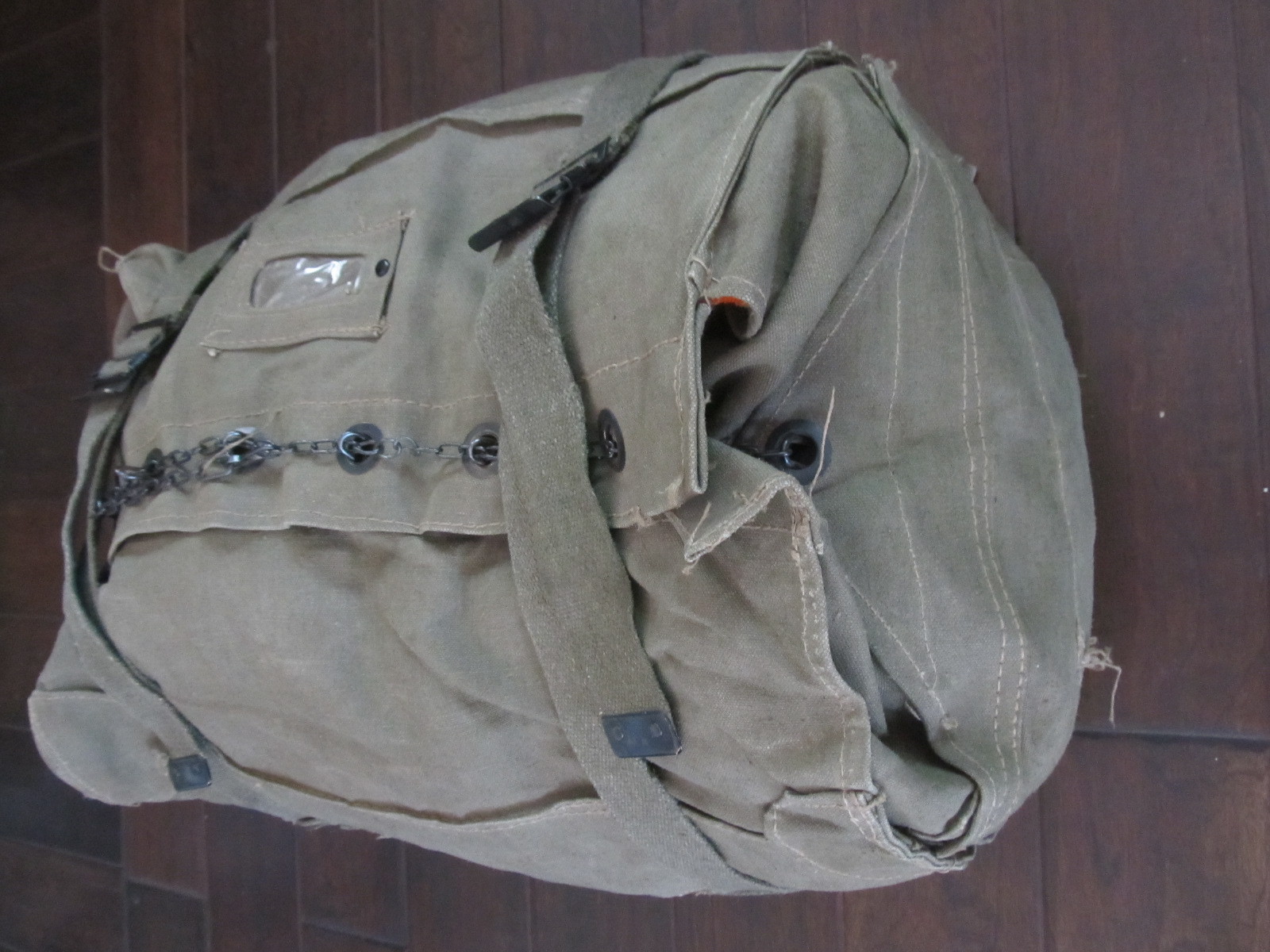 bingbabel Italian Army Cotton canvas Kit Bag 60s