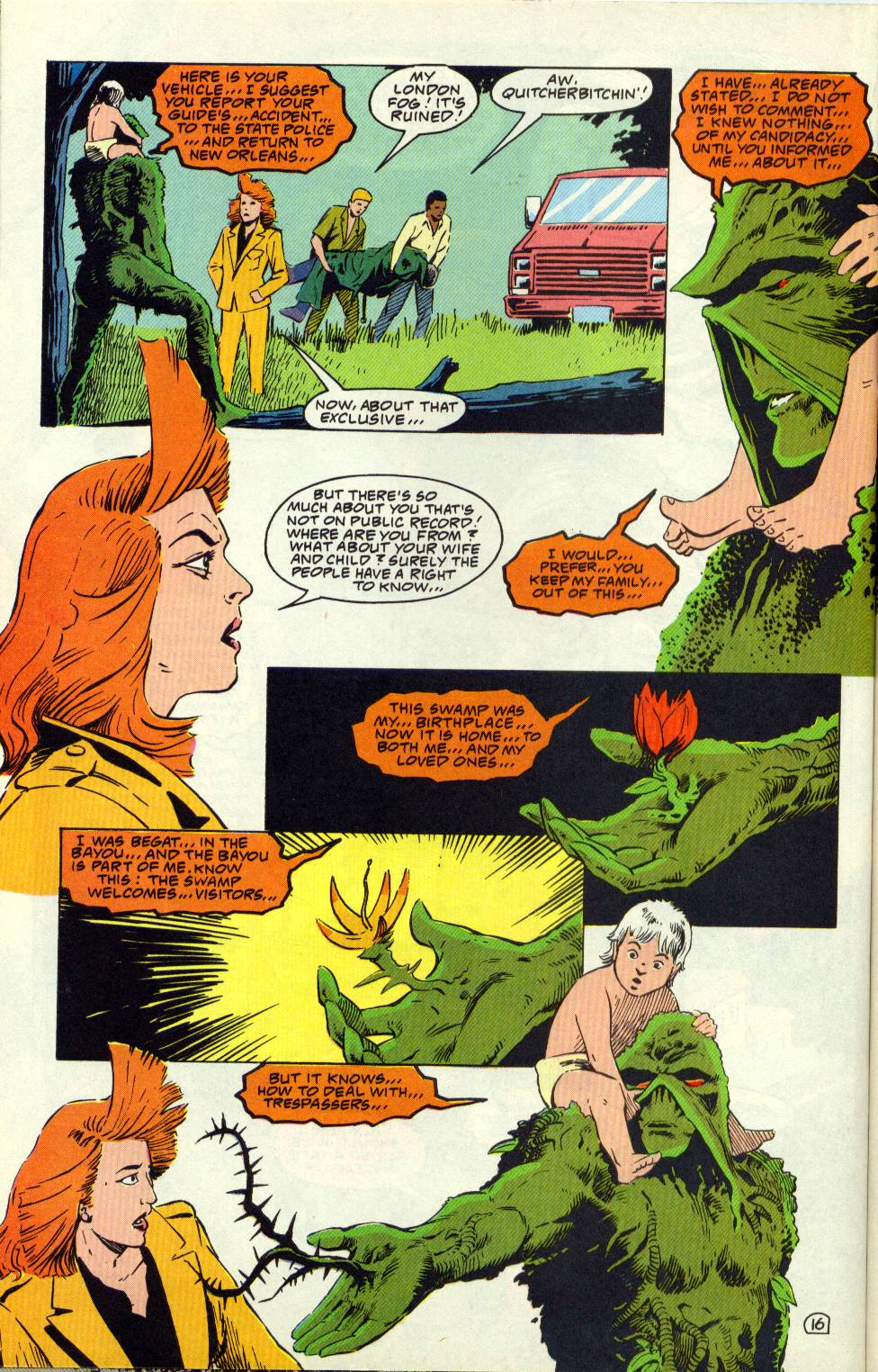 Swamp Thing (1982) Issue #113 #121 - English 17