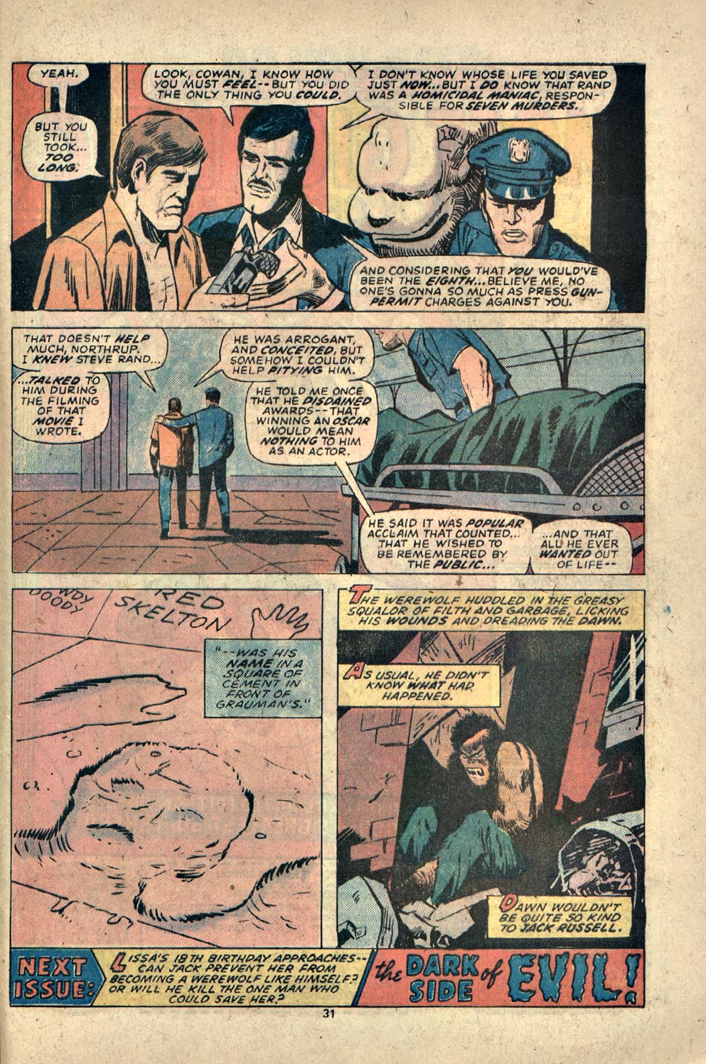 Read online Werewolf by Night (1972) comic -  Issue #23 - 22