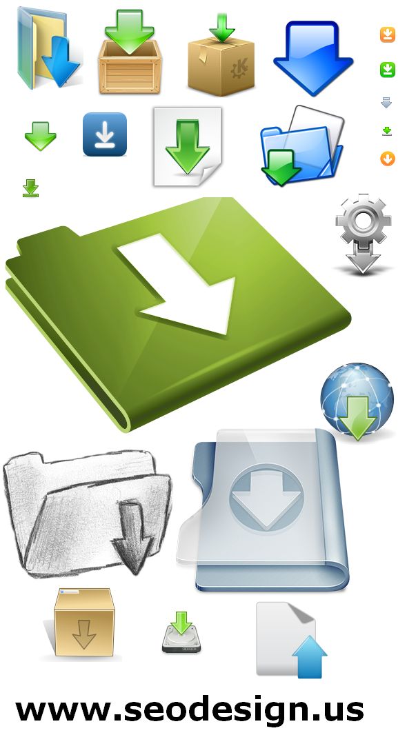 Download 90 Free Download Arrow Vector Icons Pack Set download