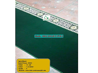 Jual Karpet Sajadah Untuk Masjid di Solo | Hub: 082281833592