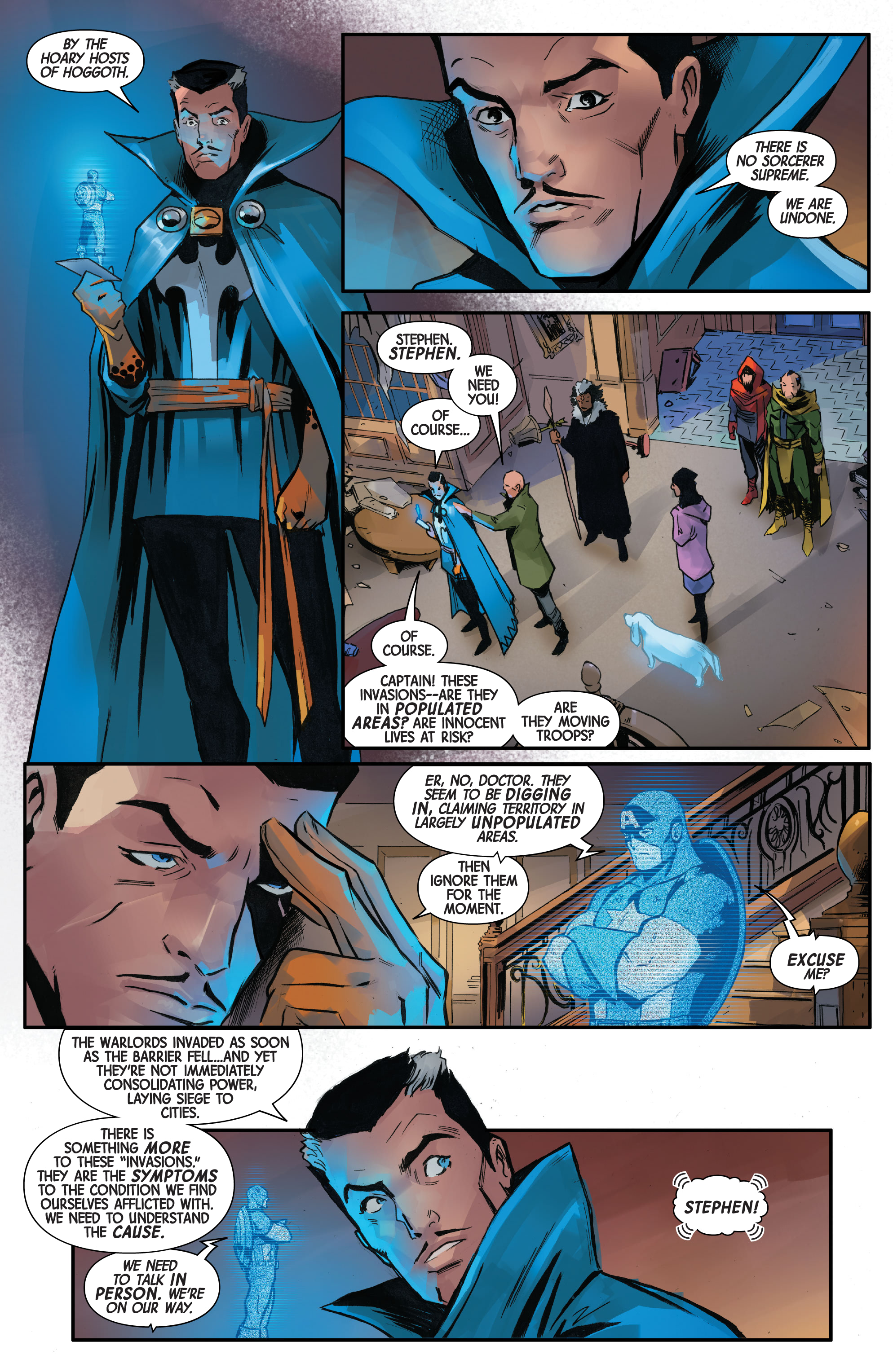 Read online Death of Doctor Strange comic -  Issue #2 - 10