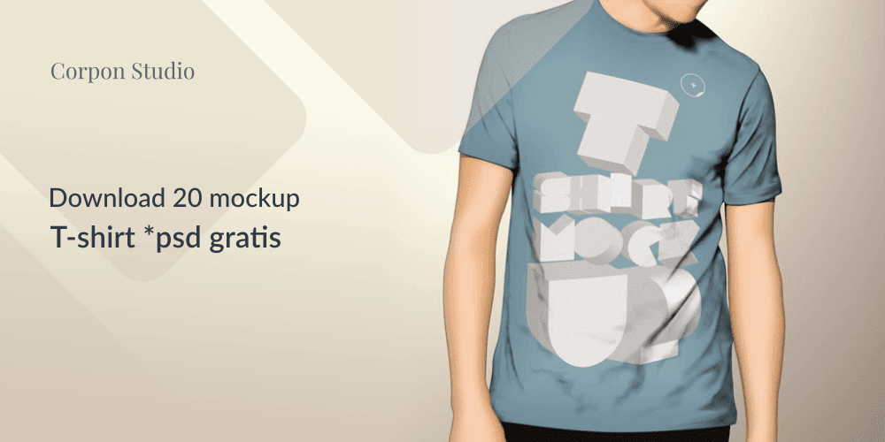 Download T-Shirt Mockup Terbaru Gratis