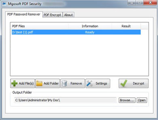 PDF Password Remover 9.0.157 with Serial Key Full version