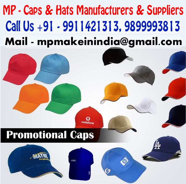 Promotional Cap Manufacturers, Supplier, Wholesaler in Delhi India