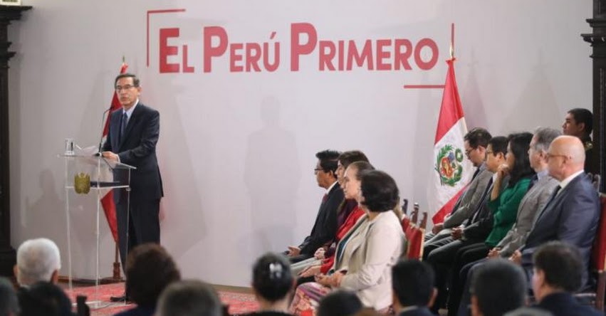 Presidente Vizcarra no viajará al exterior hasta que asuma nuevo Congreso Presidente Vizcarra no viajará al exterior hasta que asuma nuevo Congreso