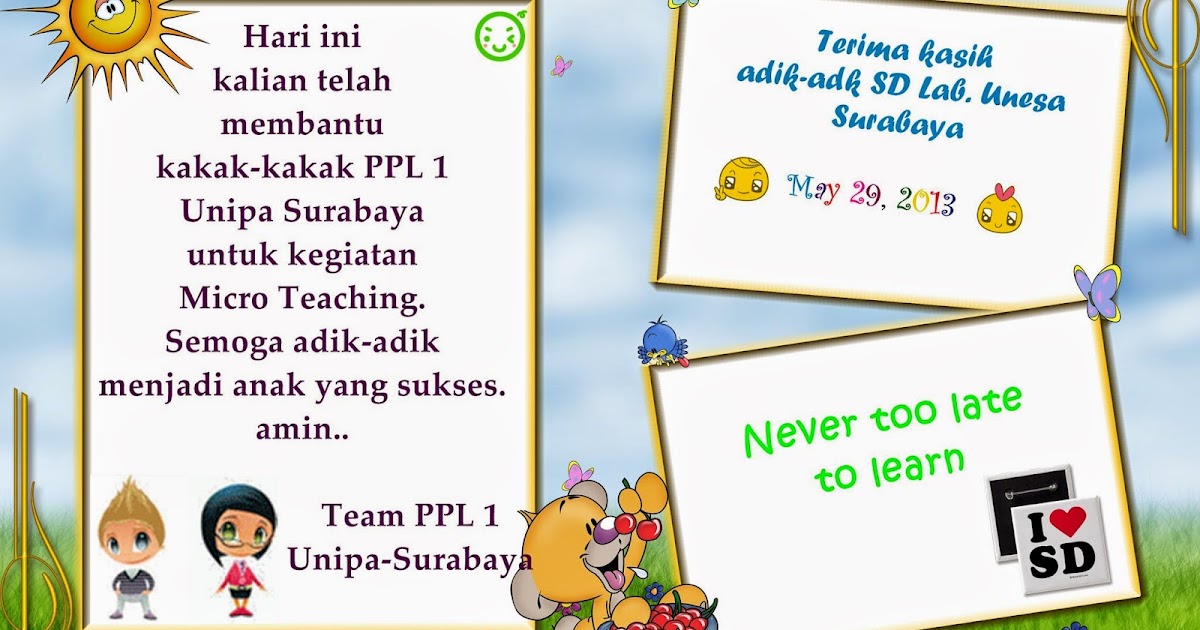 My Galaxy Kartu Ucapan Lucu Untuk Siswa Siswi Sd