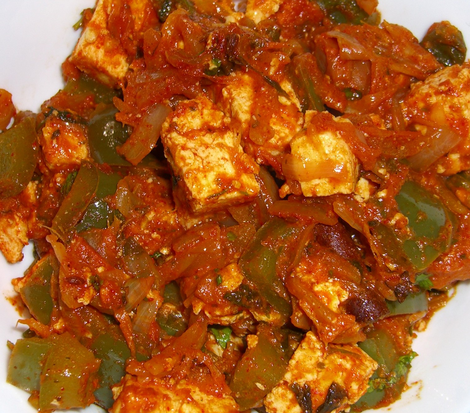 YumTum Paneer Capsicum Sabji