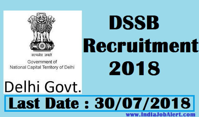 DSSSB Recruitment 2018 ||  Apply Online for 4366 Teacher Posts 