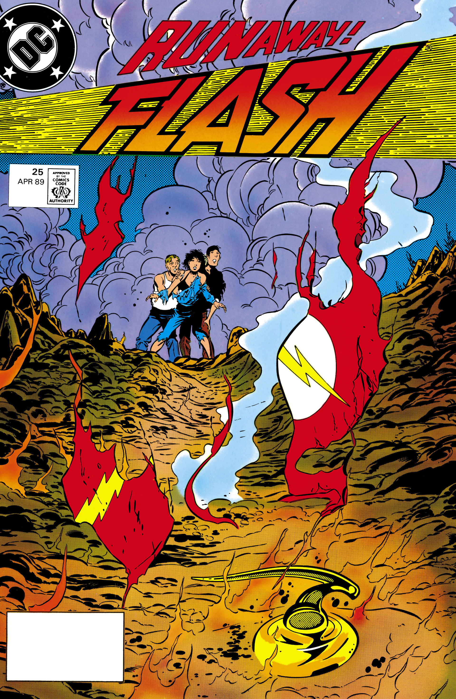 Read online The Flash (1987) comic -  Issue #25 - 1