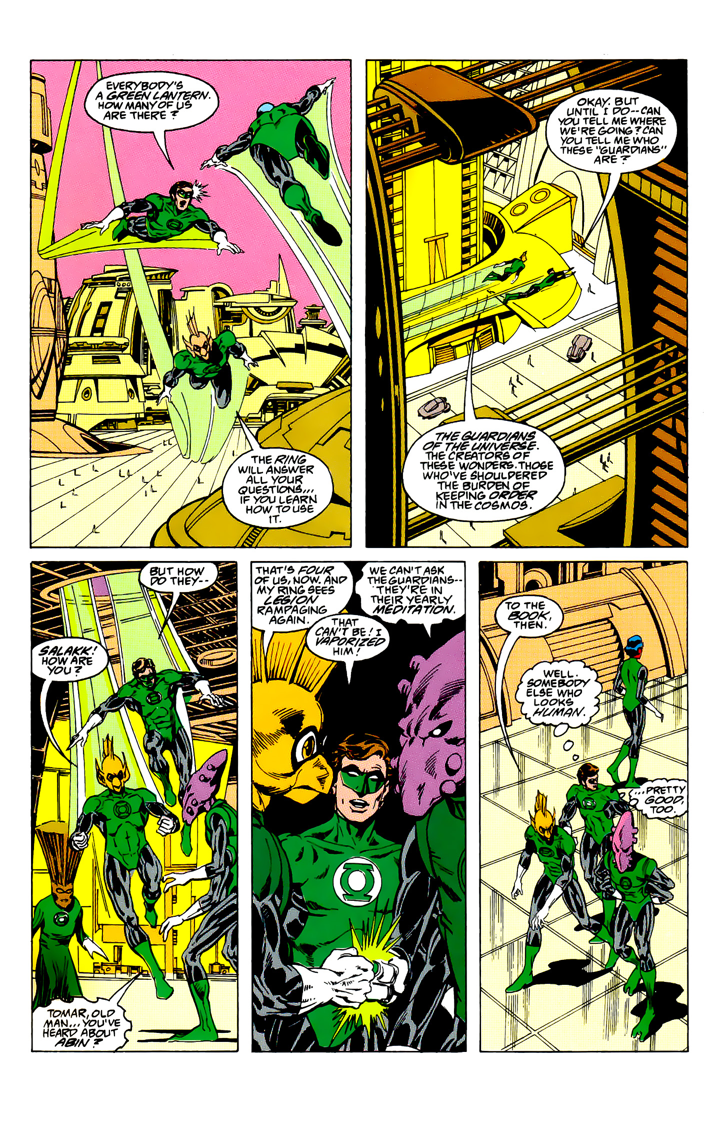 Read online Green Lantern: Emerald Dawn comic -  Issue #4 - 11