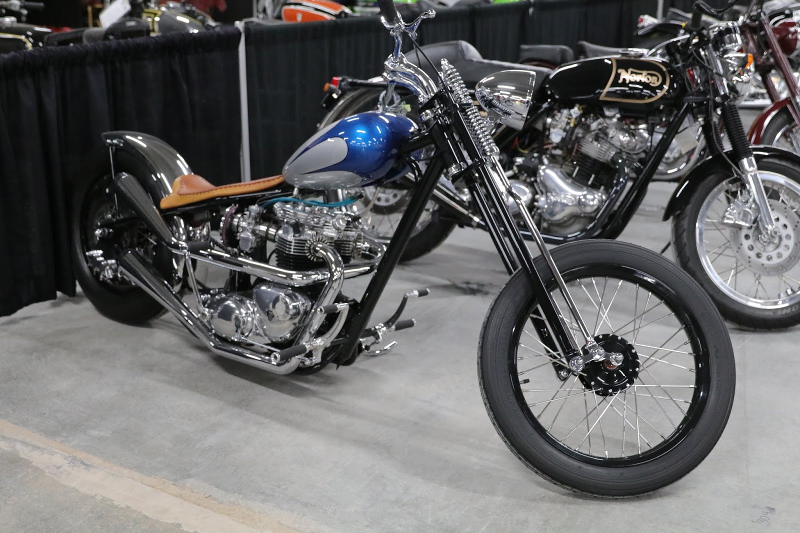 OldMotoDude: 1965 Triumph Chopper sold for $12,650 at the ...