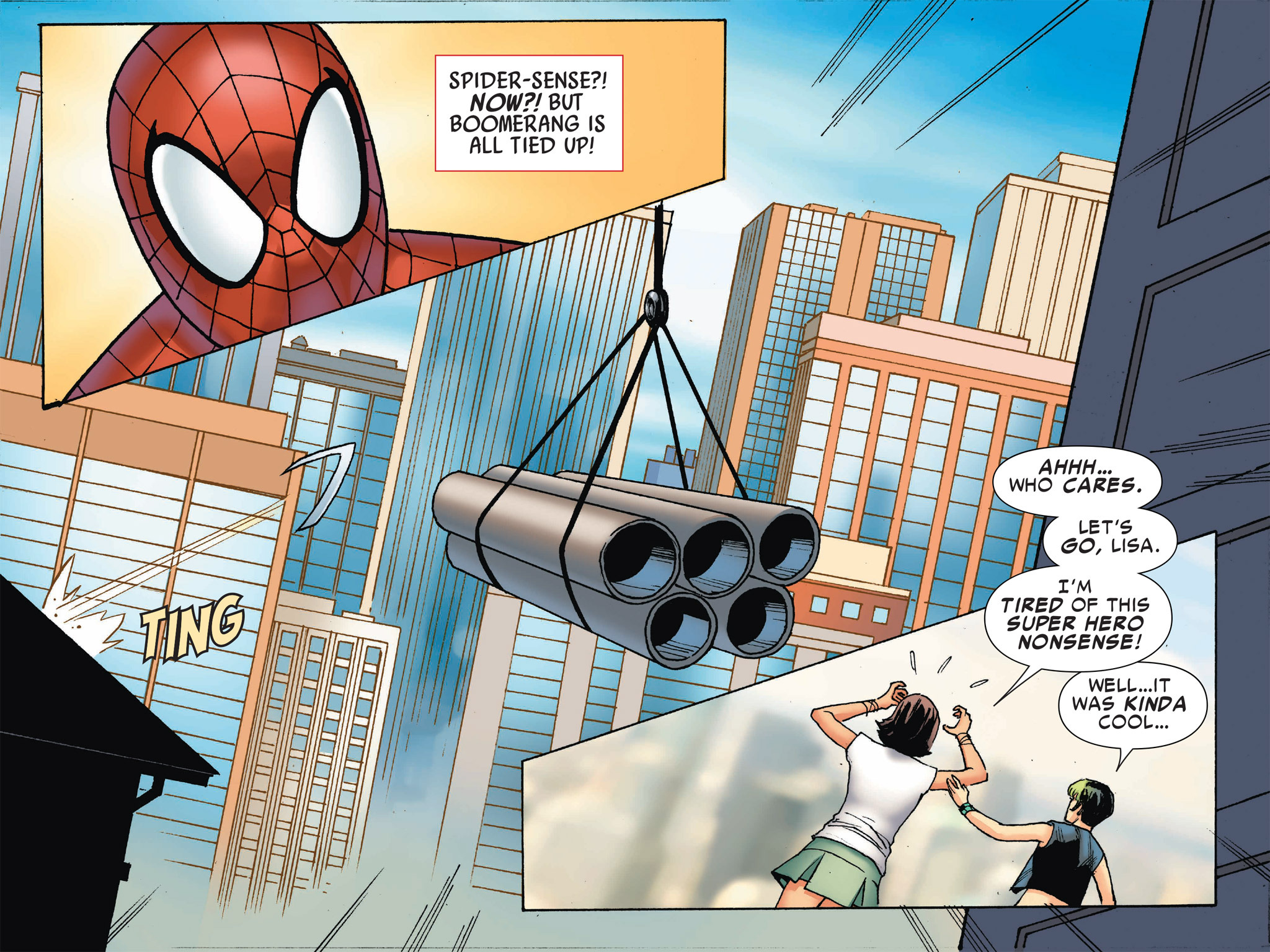 Read online Ultimate Spider-Man (Infinite Comics) (2016) comic -  Issue #2 - 36