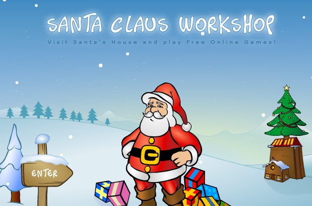 Christmas santa claus game Racó dels mestres: Christmas activitites