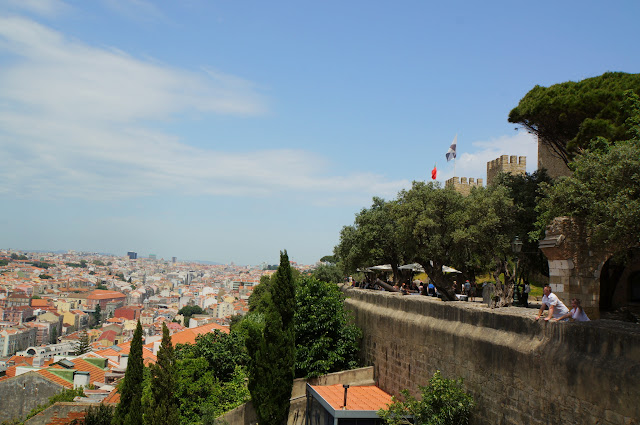 Castelo Sao Jorge-Lisbonne-Portugal