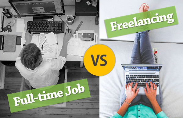 Freelancing Vs Full-time Job : Stuck to choose between freelance Vs full-time work? Discussing how freelancing has better advantages over 9-5 jobs. Each option has their perks, pros cons and reasons why people choose to freelance over regular jobs And this blog help you guide to choose what best suits your the most to be a freelancer blogger or regular jobs or fulltime worker or running own business.