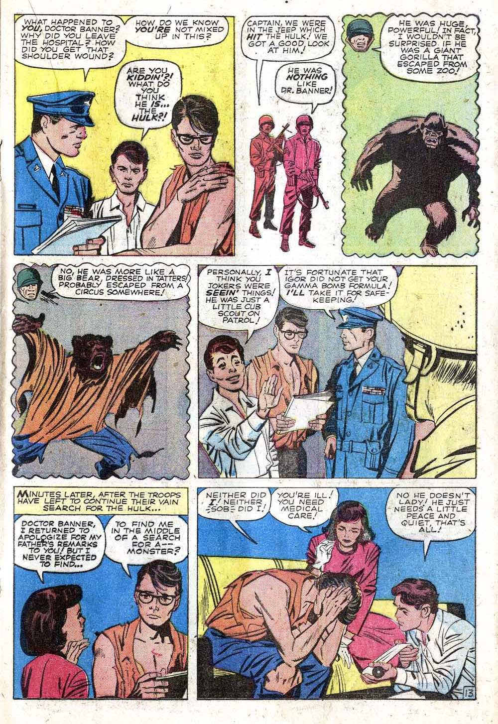 Read online The Incredible Hulk (1962) comic -  Issue #1 - 17