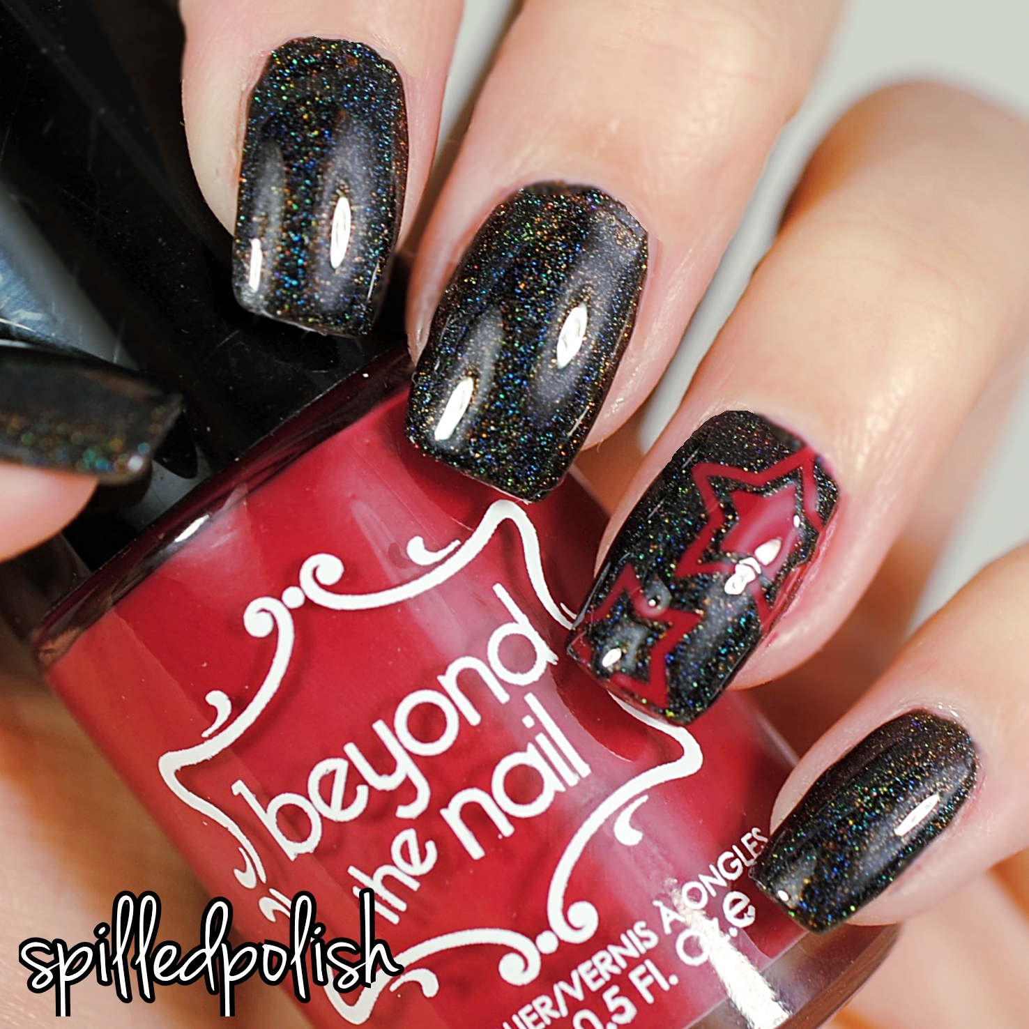 spilledpolish NBA AllStar Weekend Nails