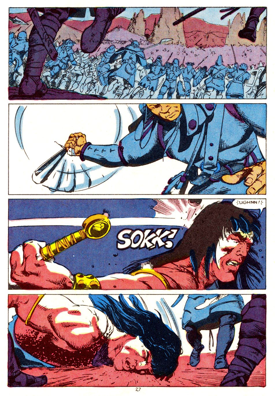 Read online Conan the Barbarian (1970) comic -  Issue #207 - 21