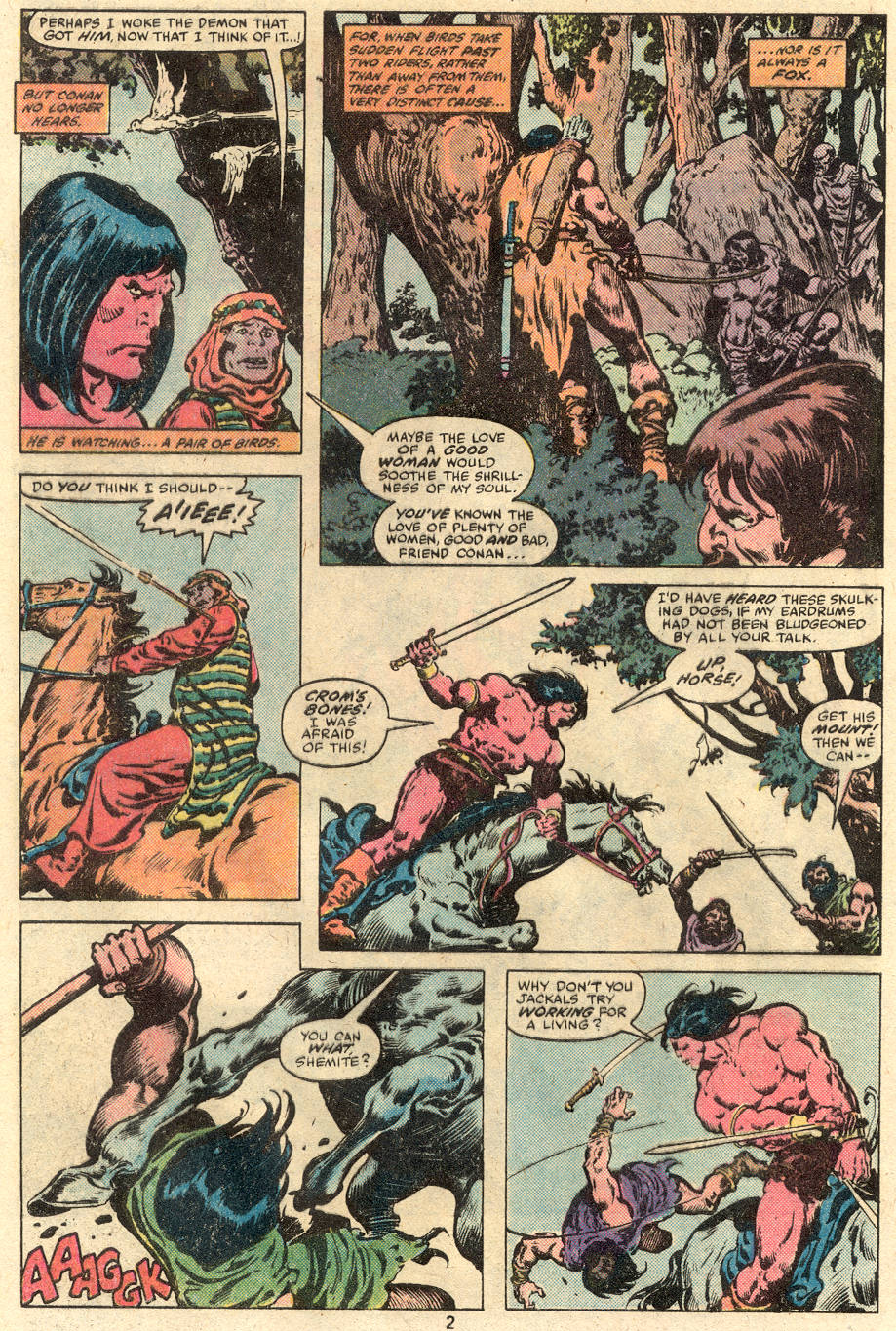 Read online Conan the Barbarian (1970) comic -  Issue #113 - 3
