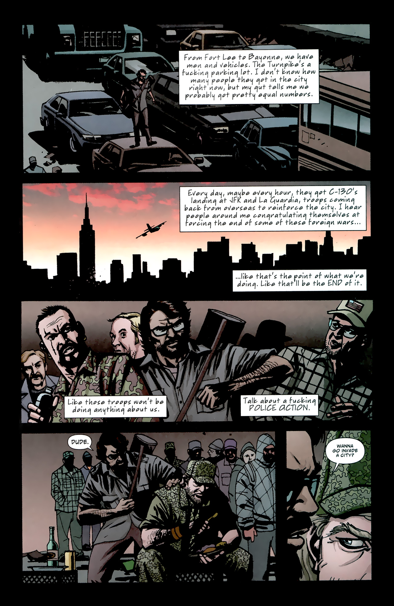 Read online DMZ (2006) comic -  Issue #61 - 11