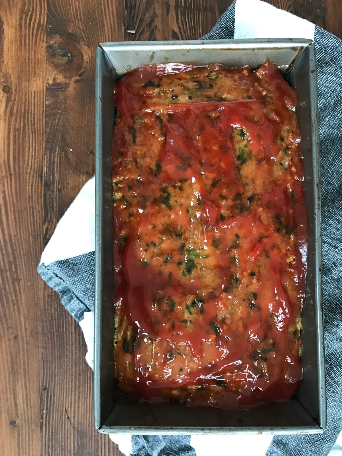 turkey & spinach meatloaf