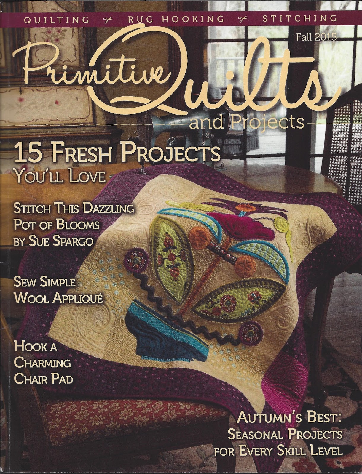 Heartspun Quilts Pam Buda Primitive Quilts Magazine Winners!