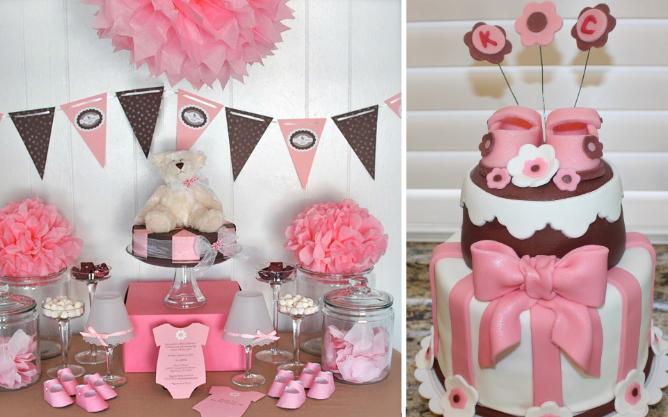 Kids Party Hub Baby Shower and Christening Theme Ideas for Girls