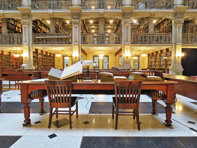 Jennifer Coyne Qudeen Baltimore Peabody Library