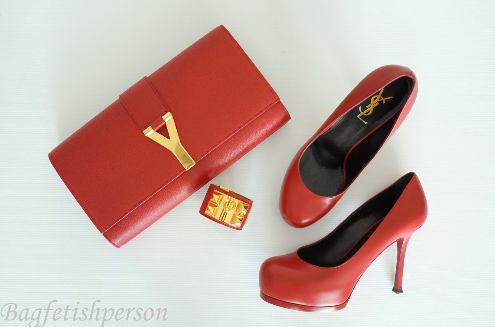 bagfetishperson Red Accessories