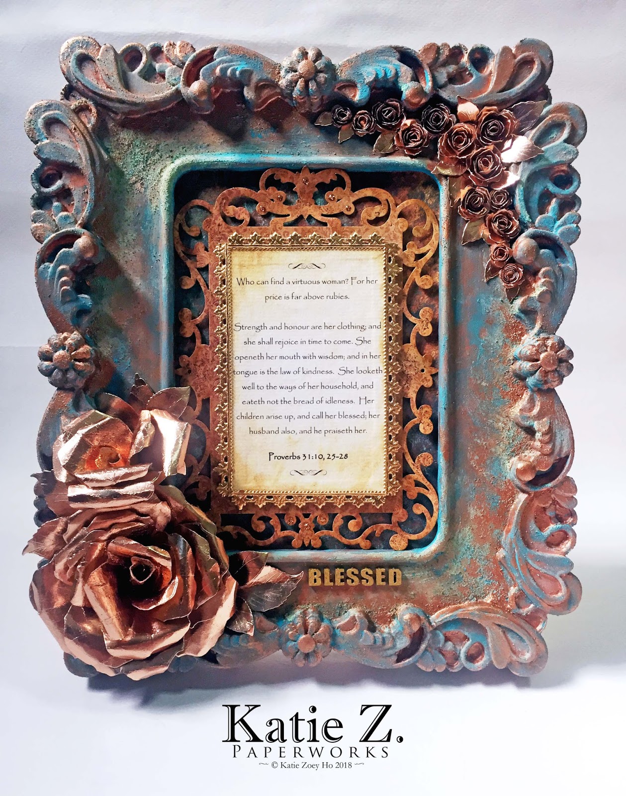 Katie Z. Paperworks Gallery Mixed Media Altered Art