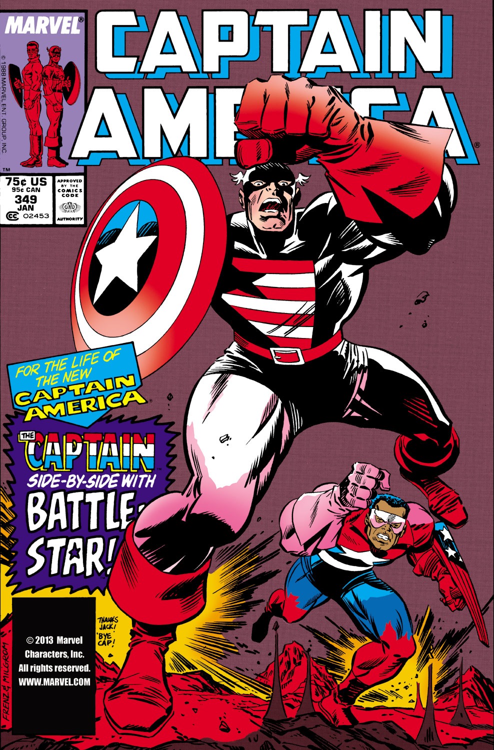 Captain America (1968) Issue #349 #281 - English 1