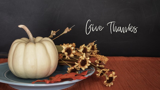 Freebie Wednesday White Pumpkin Picture, Give Thanks