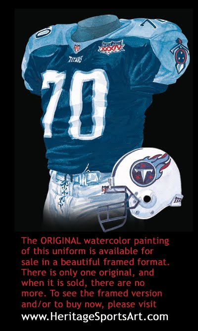 Tennessee Titans Uniform and Team History | Heritage &hellip;