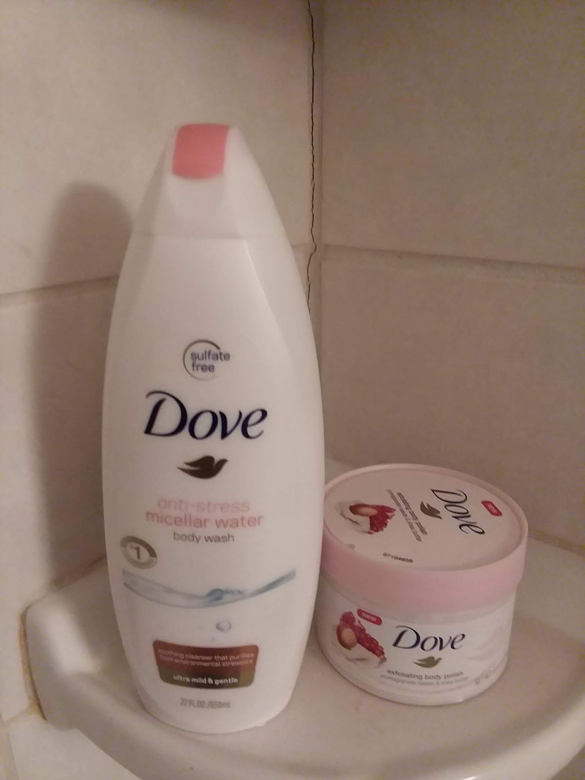 Makeup University Inc Meet Dove AntiStress Micellar Body Wash