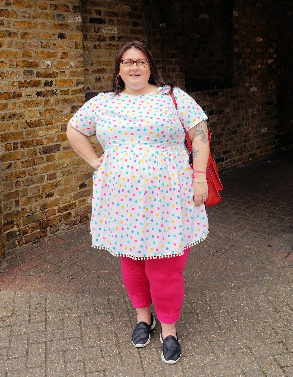 simply be polka dot dress