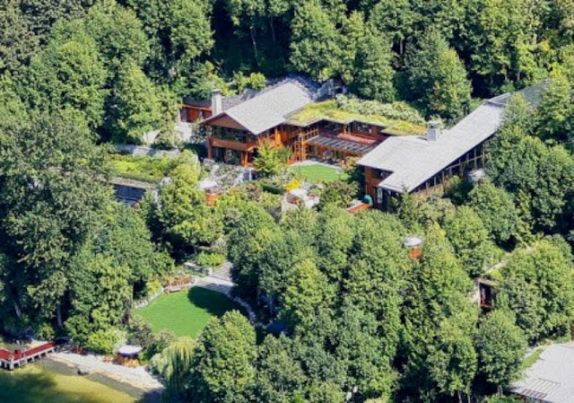 Gambar Rumah Mewah Bill Gates