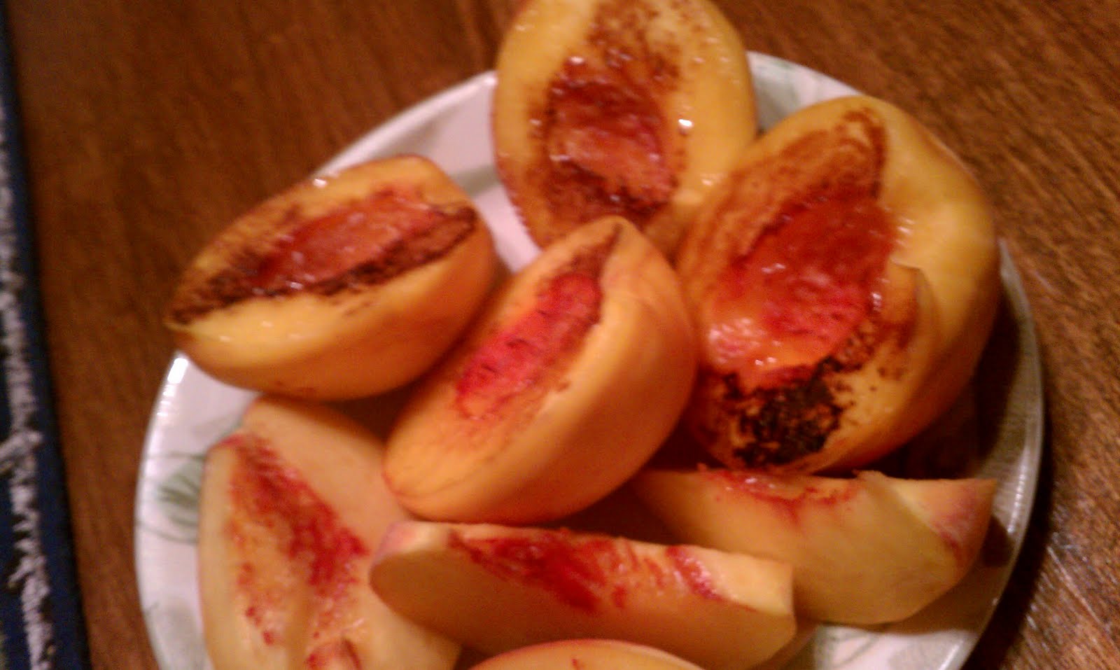 yummygoodness Pan Fried Peaches