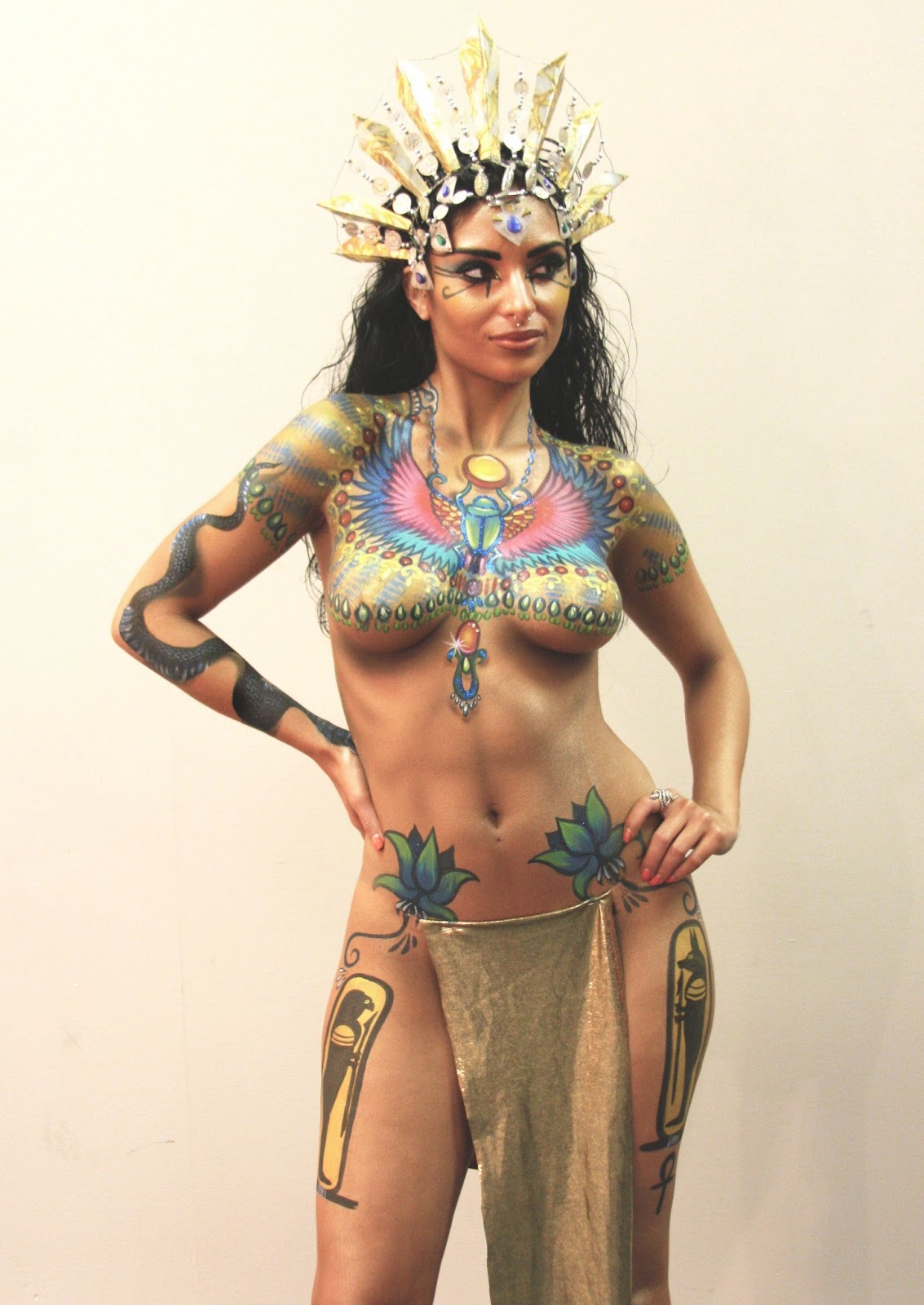Devious Body Art Egyptian Body Paint