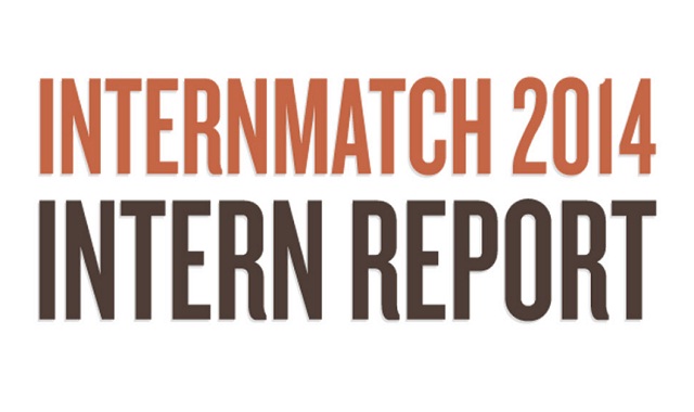 Image: Internmatch 2014 Intern Report #infographic