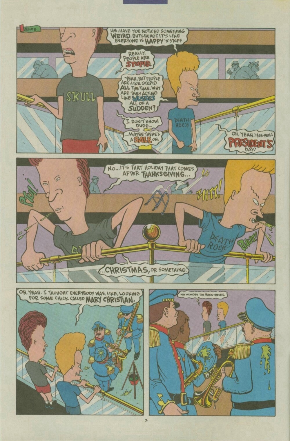 Read online Beavis and Butt-Head comic -  Issue #12 - 4