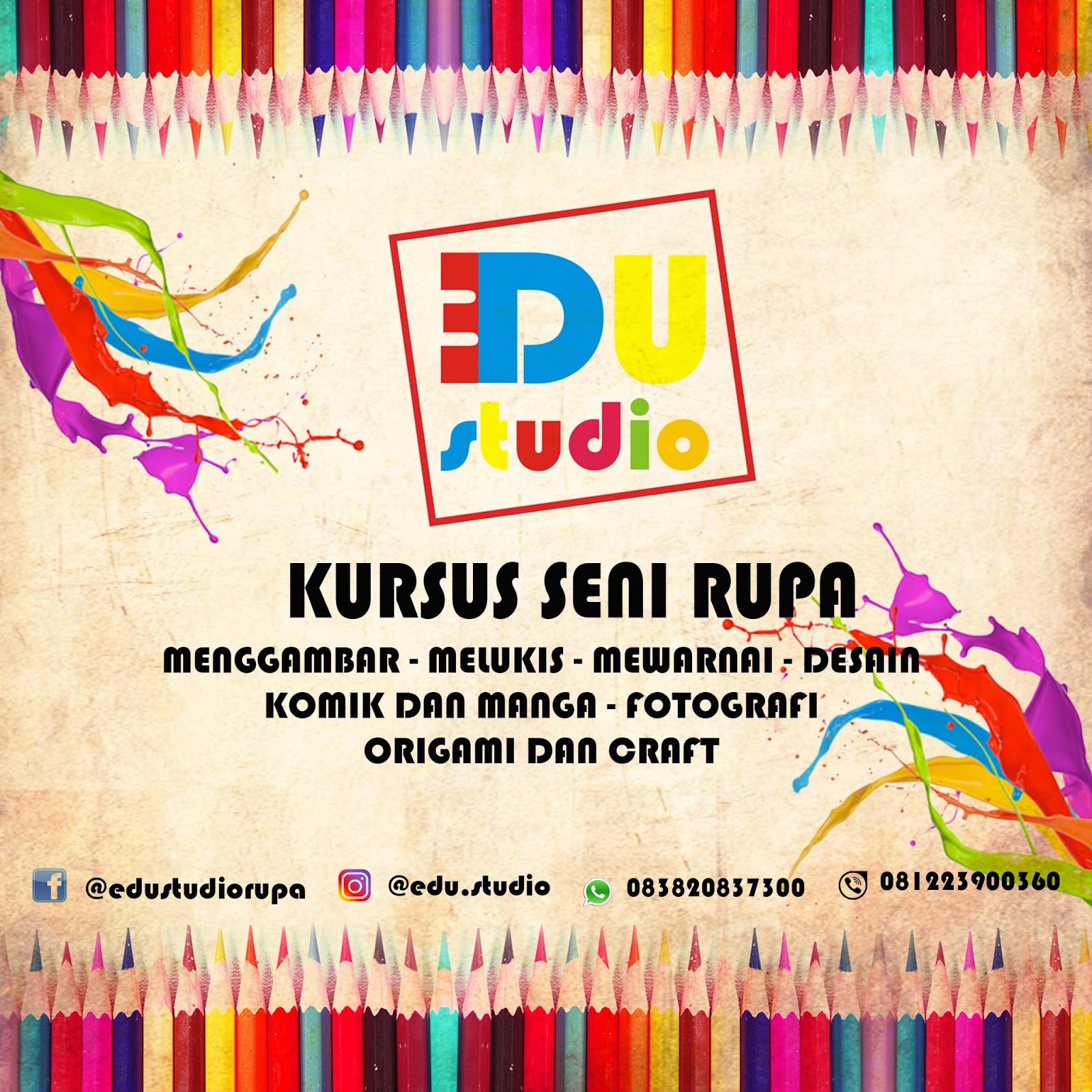 Les Gambar Di Bandung Kursus Menggambar Dan Mewarnai Di Bandung