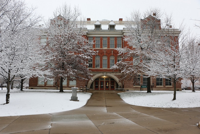 Michigan Exposures Beautiful Eastern Michigan Campus in Snow