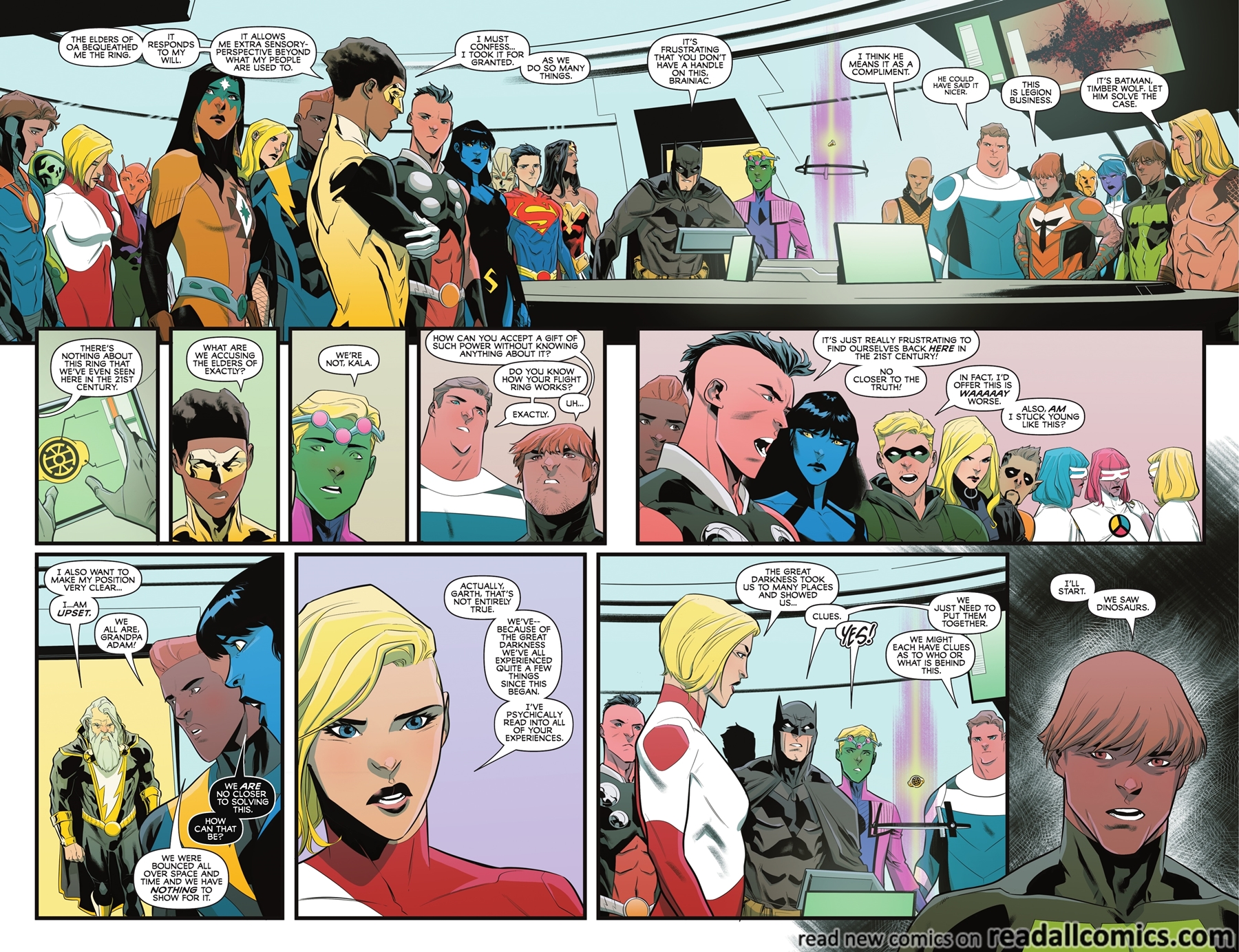 Justice League vs. the Legion of Super-Heroes Vol. 1 chapter 5 page 8