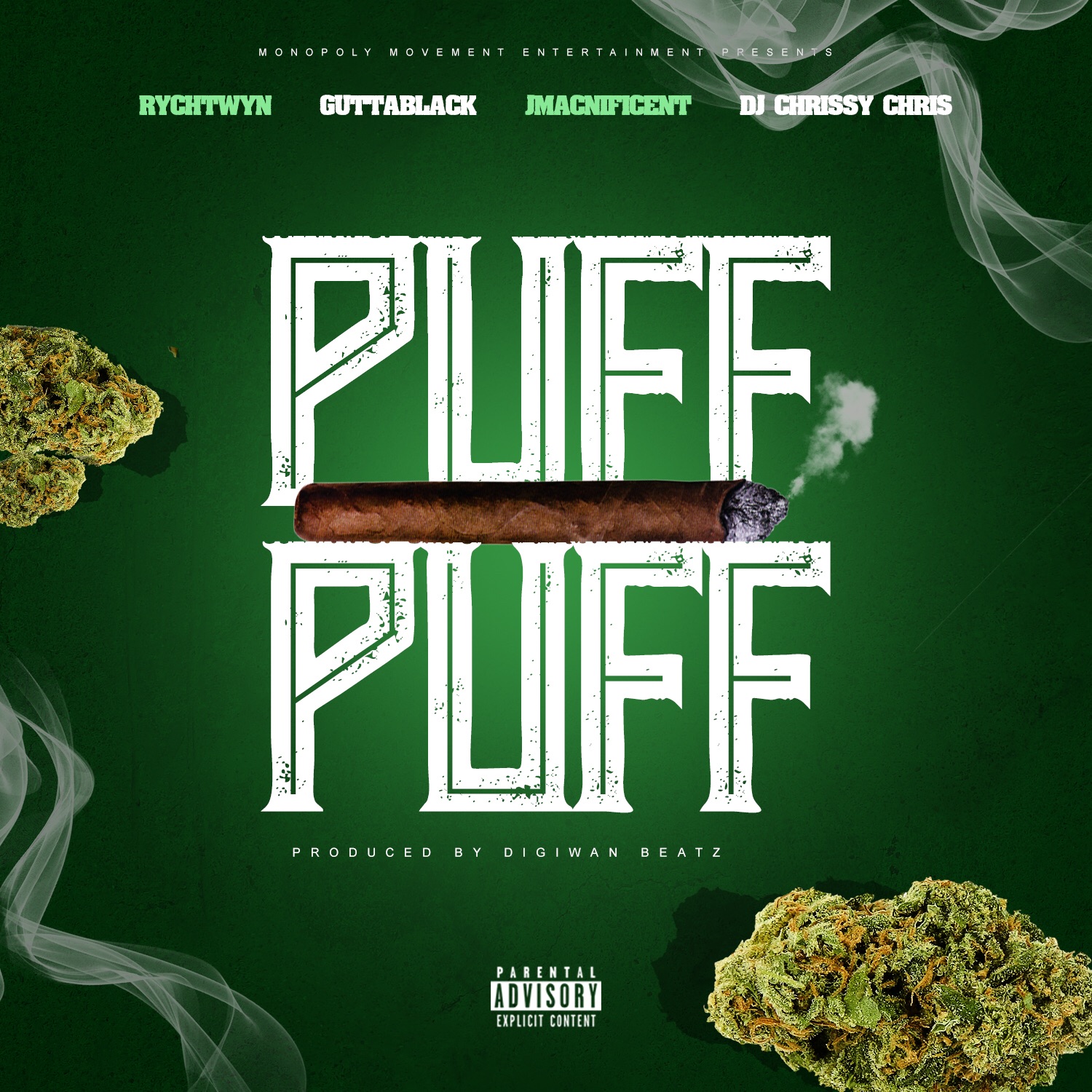 Rych Twyn newest single release entitled "Puff Puff Pass” NLD